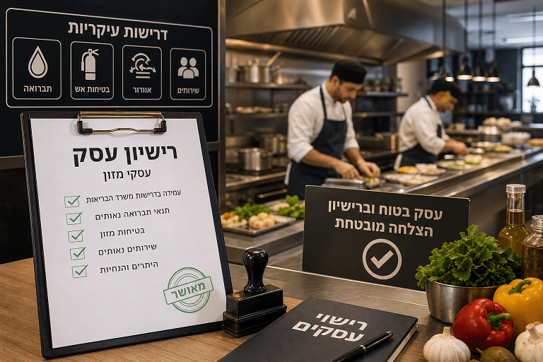 הקמת עסק חדש בתחום המזון